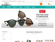 Tablet Screenshot of glasseshut.pk